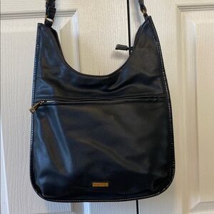 Rachel Zoe Black Bag with Gold Detail